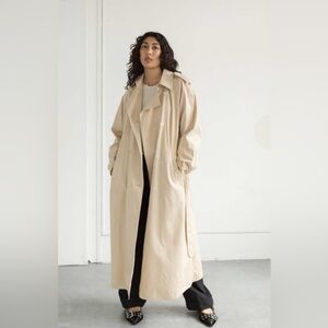 Boheme Beige Women's Trench Coat
